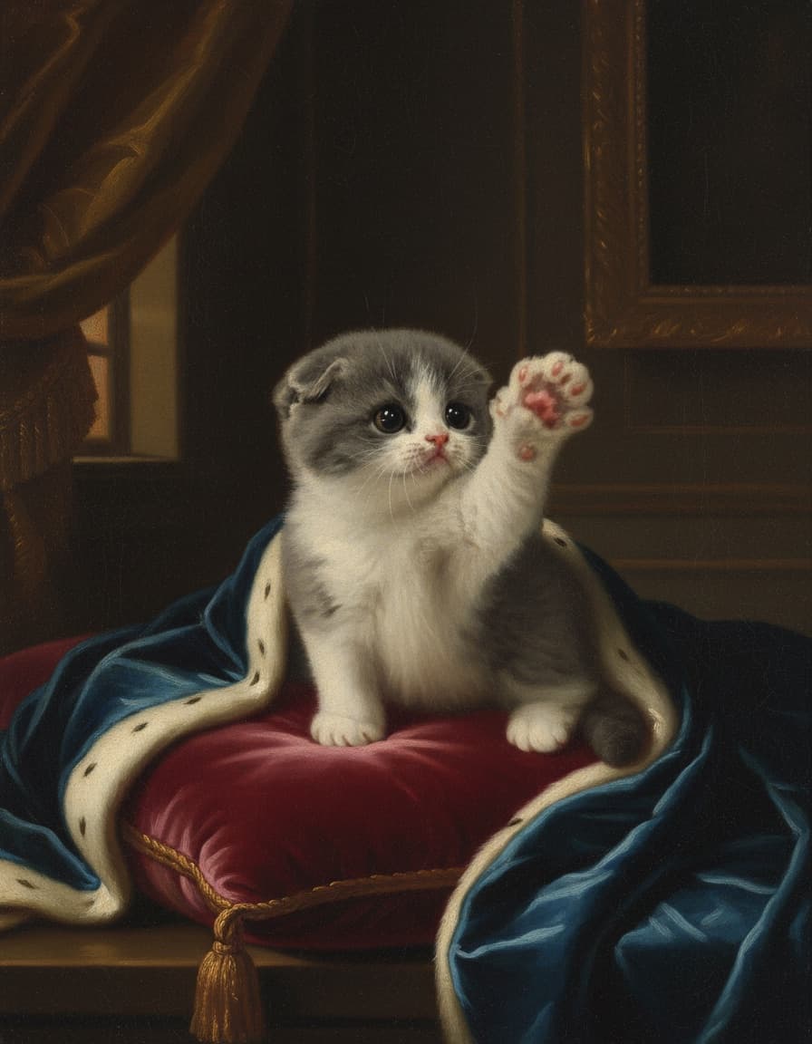 Example pet portrait