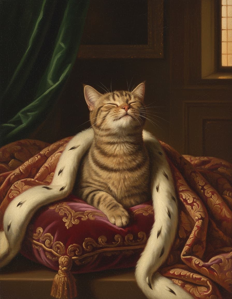 Example pet portrait