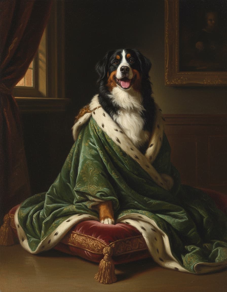 Example pet portrait